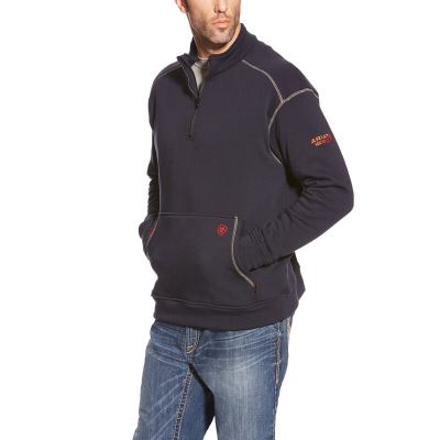 Ariat FR Polartec Fleece Lacivert Üst Erkek (13868-721)